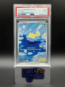 Pokemon TCG Spheal | Surging Sparks 199/191 | PSA Graded MINT 9