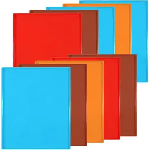 Set Silicone Dehydrator Sheets Roll Cake Silicone Tray Nonstick Dehydrator Trays Mats Pan for Jerky Fruit Meat Vegetables Crackers
