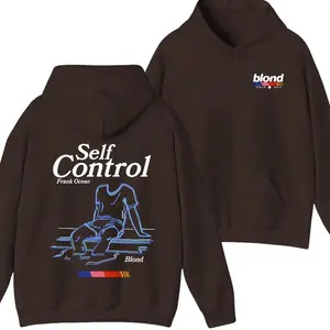 Frank Ocean Self Control Hoodie, Bl00nd album Music Gift Cool Gift Ideas Y2k Festival Trends Exclusive,  Casual Streetwear, Gift for Men, Gift for Women, Trendy Hoodie M