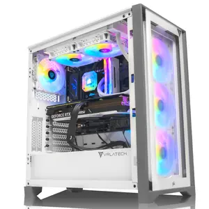 VRLA Tech GeForce RTX 5070 Ti Intel Core Ultra 7 265K 32GB RGB 6000MHz DDR5 2TB NVMe 850W PSU Windows Gaming PC Desktop