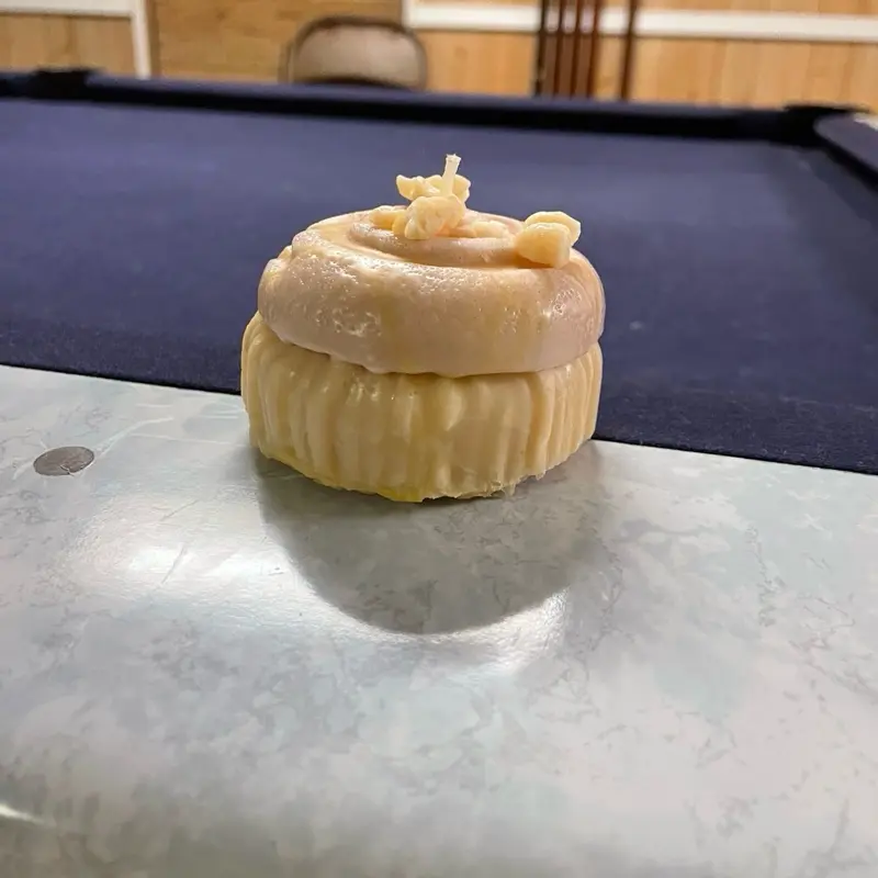 Warm Sugar Cinnamon Cookie Dessert Candle