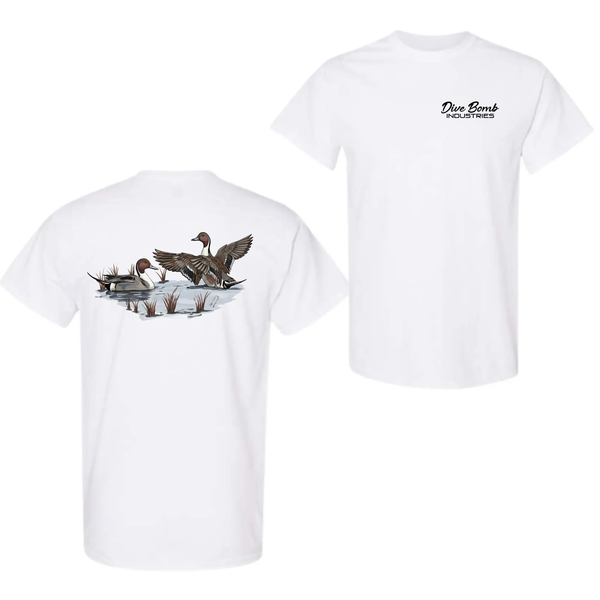 Marsh Ducks Hunting T-Shirt, Classic Waterfowl Graphic Tee for Men Women, Rugged Outdoor Style Shirt with Wildlife Art Design, Casual Southern Hunting Streetwear, Shirt, Graphic T Shirts, Southern Shirts, Men’s T-Shirts, Vintage Graphic Tees