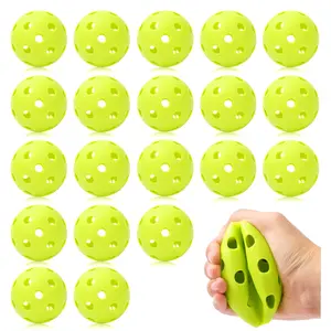 20Pack Baseballs Practice Baseballs 9 inch Plastic Baseball for Hitting Batting Training, Indoor Outdoor Lightweight Balls