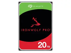 Seagate IronWolf Pro ST20000NT001 20TB 7200 RPM 256MB Cache SATA 6.0Gb/s 3.5" Internal Hard Drive