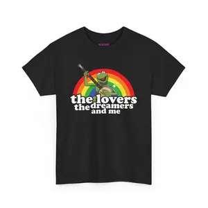 Rainbow Connection Kermit The Frog The Muppets Classic Retro Unisex Cotton T-Shirt