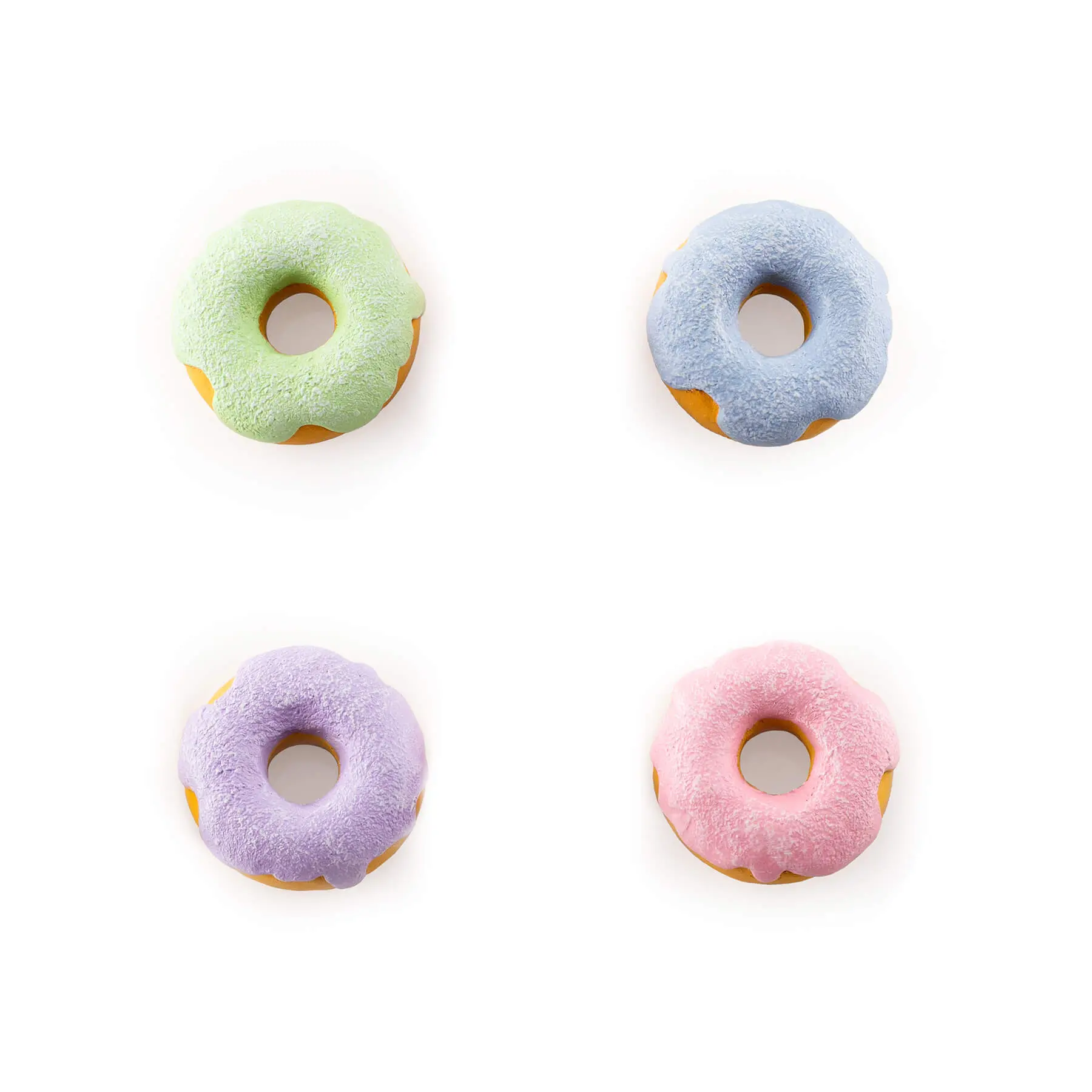 colorful donut magnets