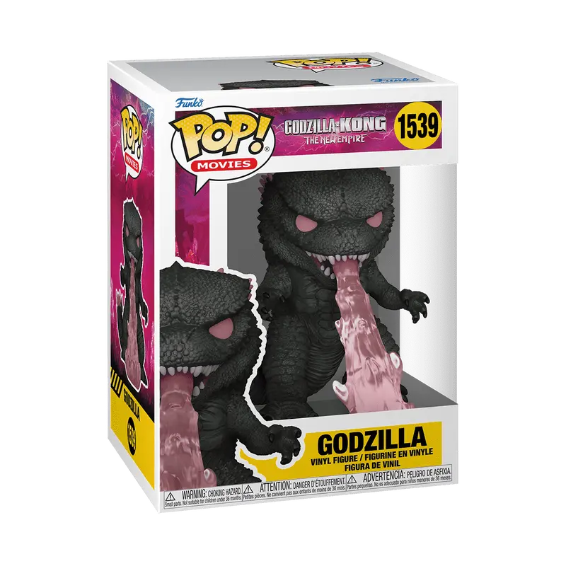 Funko Pop! Godzilla x Kong: The New Empire - Godzilla with Heat-Ray (The New Empire) #1539 Collectible Pop Vinyl Figure