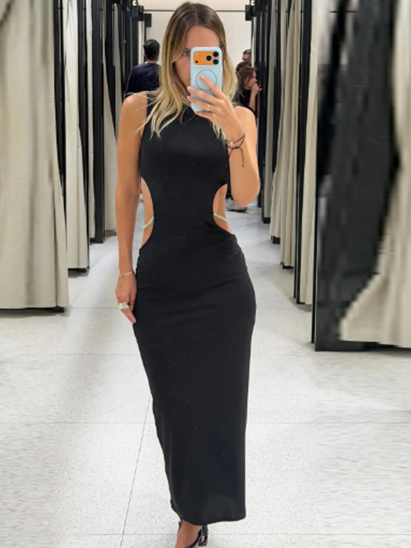Sexy Black Cutout Dress Women's Dress Elegant Party Dresses Ladies Fashion Rhinestones O-Neck Sleeveless Maxi Vestidos Formal Wear Evening Gowns Elegant Party Dresses Mujer Club & Date Events Dresses - TikTok Shop Sexy Black Cutout Dress Women's Dress Elegant Party Dresses Ladies Fashion Rhinestones O-Neck Sleeveless Maxi Vestidos Formal Wear Evening Gowns Elegant Party Dresses Mujer Club & Date Events Dresses - TikTok Shop