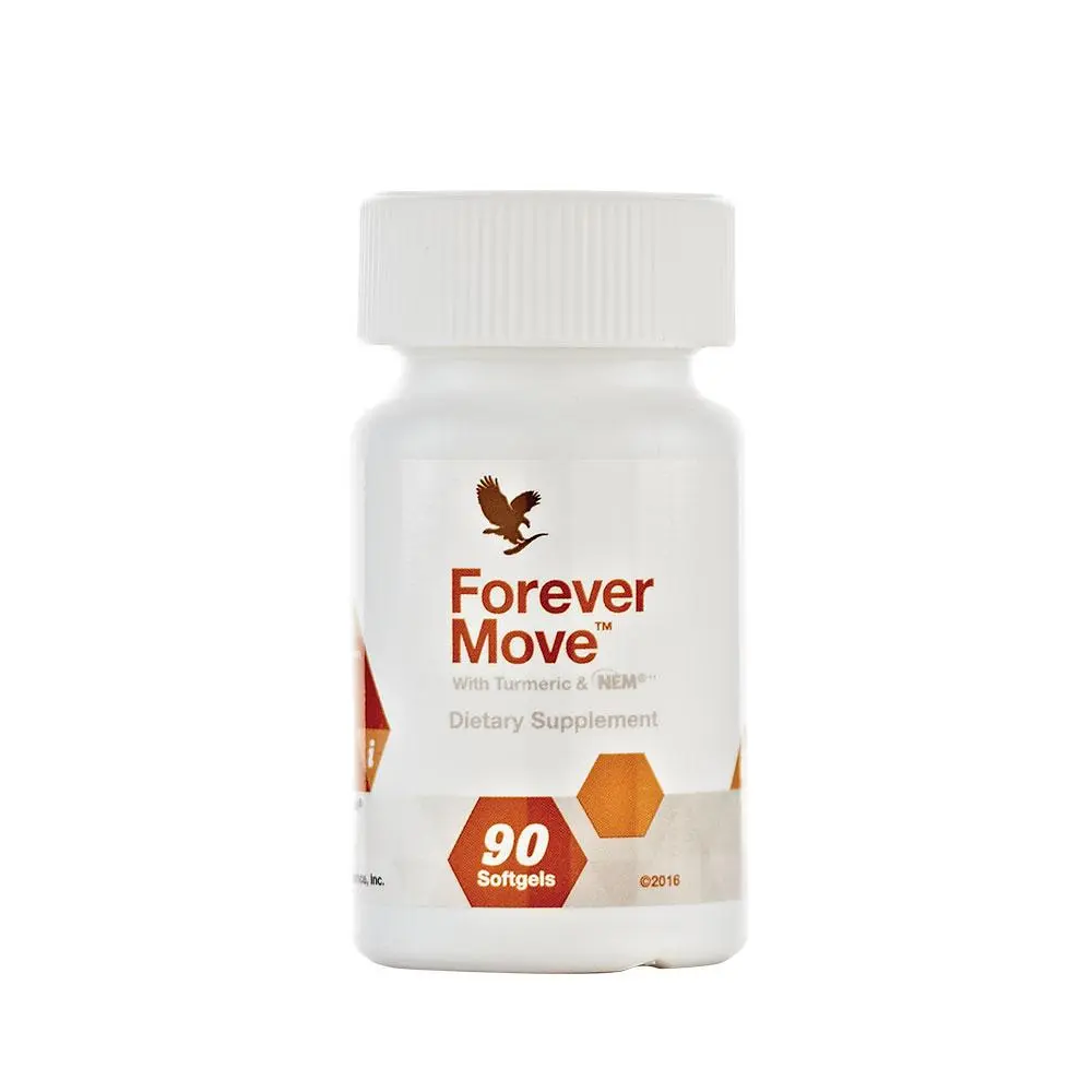 Forever Move Joint Support Softgels with NEM and Turmeric, 90 Count