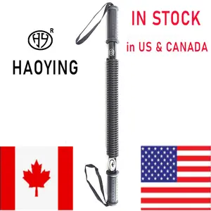 Haoying Power Twister Arm Spring Trainer, Black Series Strength Training Equipment for Home & Gym, Dual Spring Design, Supports Weights Up to 110kg, Enhances Workout Intensity, Ideal for Rehabilitation & Fitness Beginners
