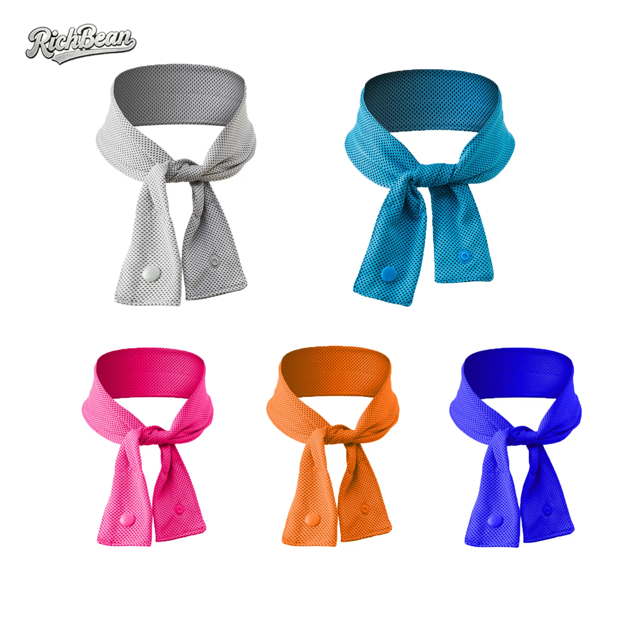 2Pcs/3Pcs Cooling Neck Gaiters & Towels | Cooling Neck Wraps, Moisture-Wicking Quick-Dry Cooling Bandanas, Sports Headbands & Cold-Therapy Neck Gaiters | Essential Gear For Outdoor Activities | Must-Have Summer Items | Popular Outdoor Gear