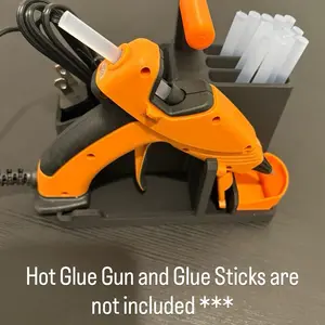 Glue Gun Stand and Organizer
