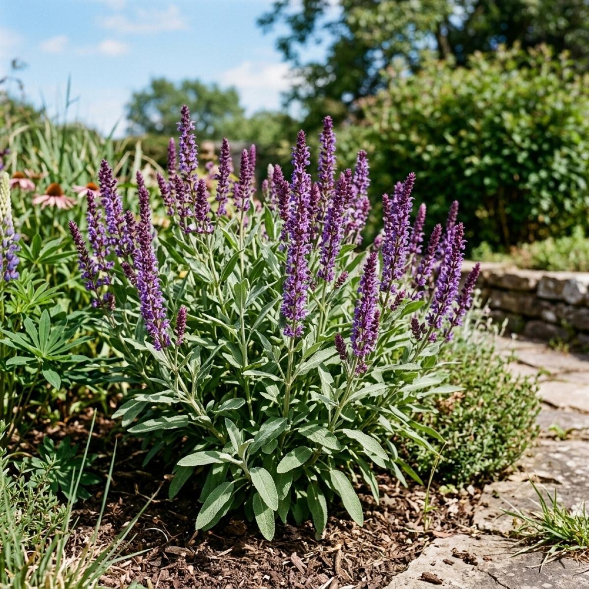 Premium Salvia Seed Packet Non-GMO Non-GMO Heirloom Garden Herb for DIY Home Planting Culinary & Aromatic Uses