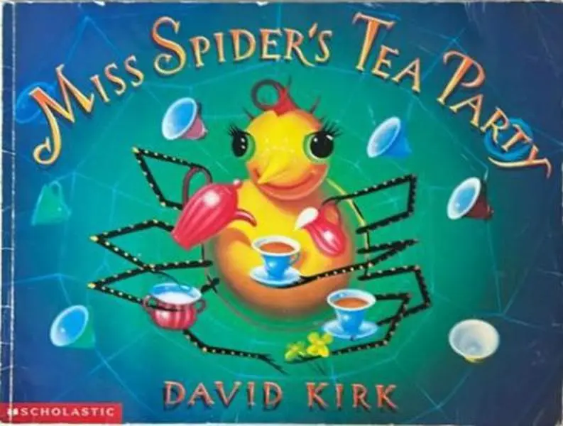 USED Book - Miss Spider's Tea Party by David Kirk (Paperback) - english