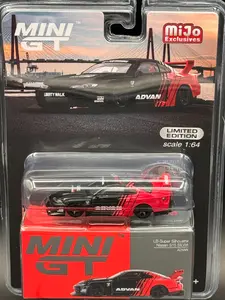 Mini GT LB-Super Silhouette Nissan S15 Silvia ADVAN - #649 - Limited Edition - 1:64 Scale Diecast Car