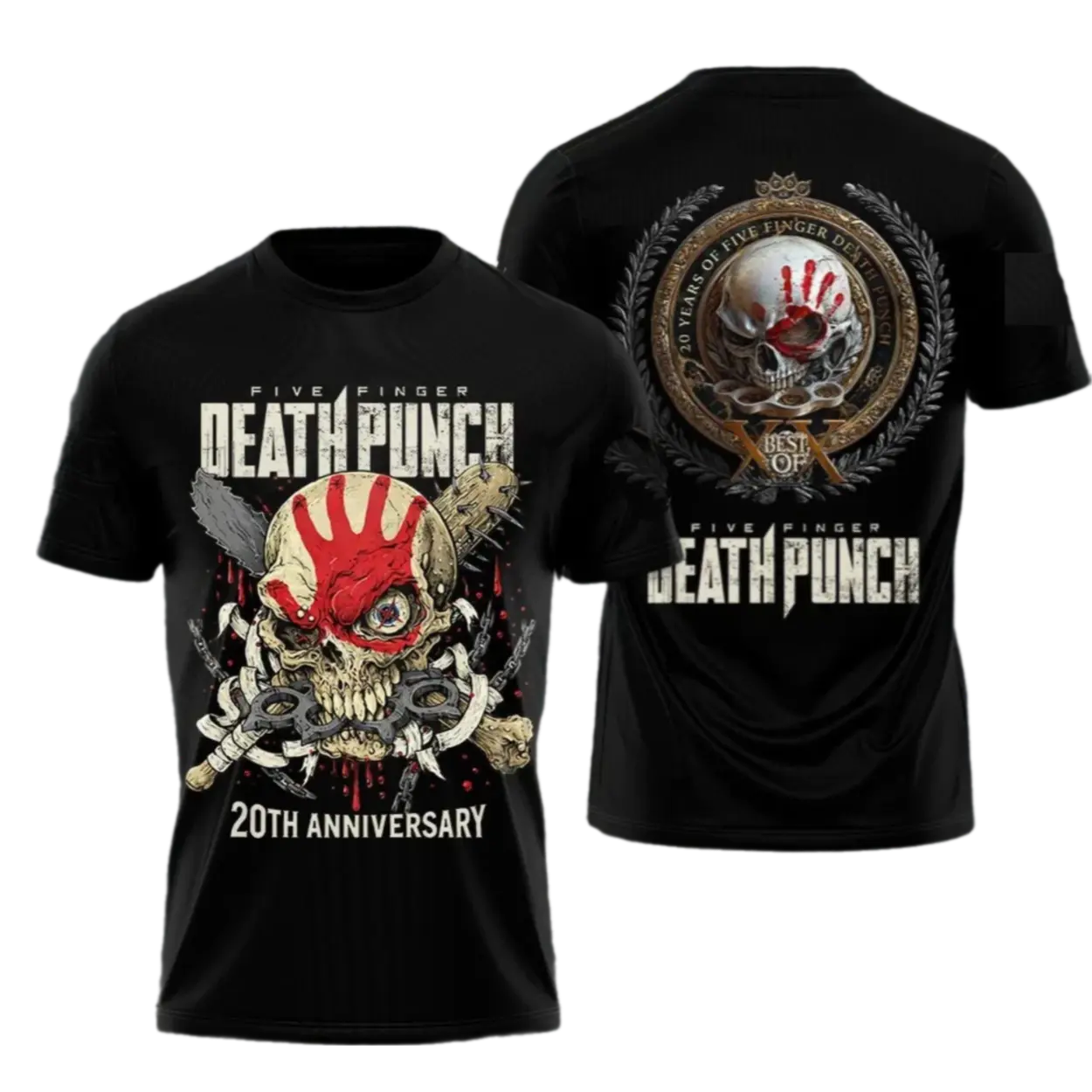 2026 Five Finger Death Punch Tour 2026 Shirt S-4XL