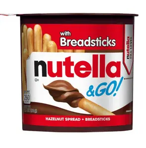 Nutella &go breadsticks Chocolate Snack Cocoa Hazelnut Milk Choco Sugar