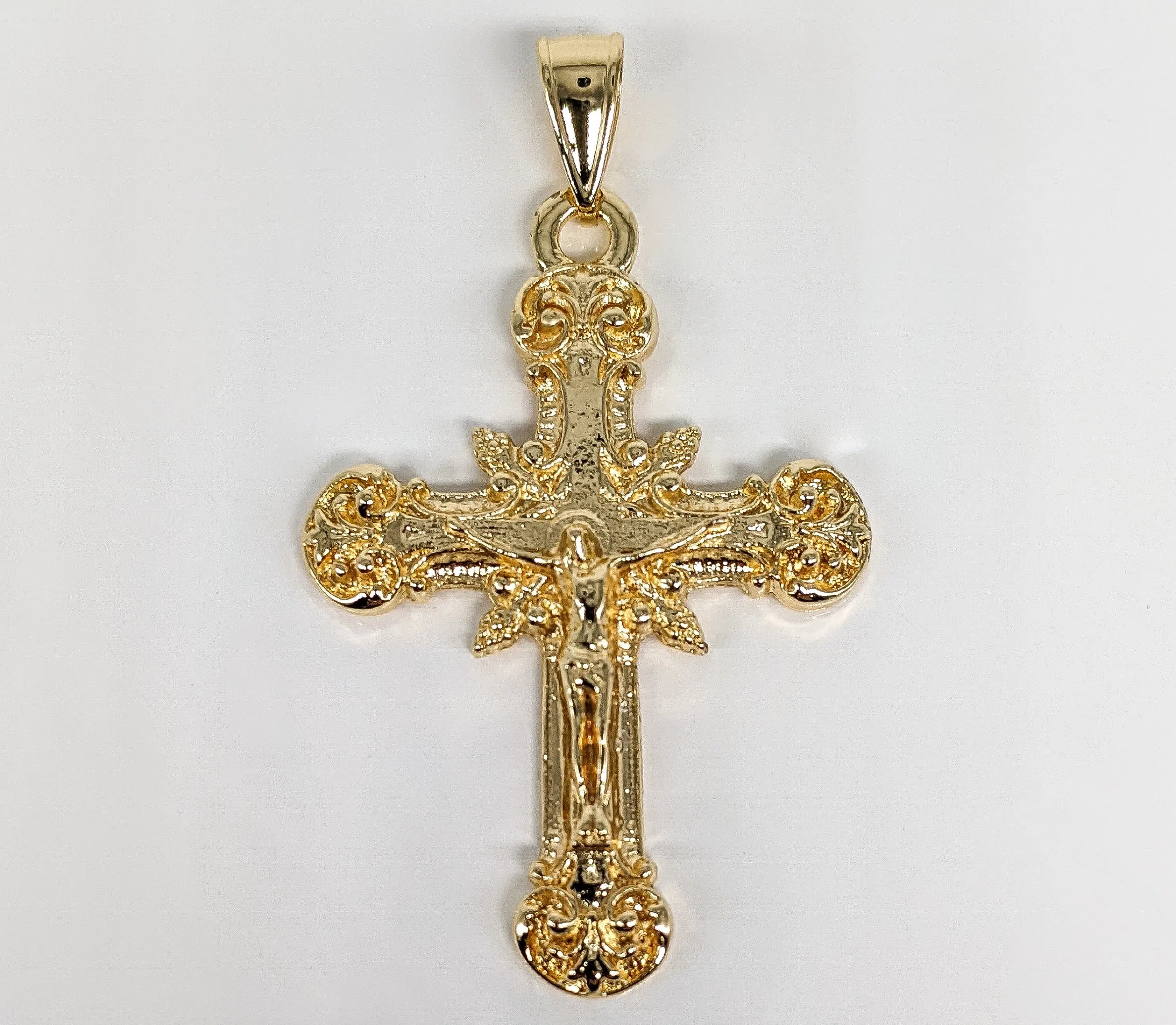 Plated Cross Pendant