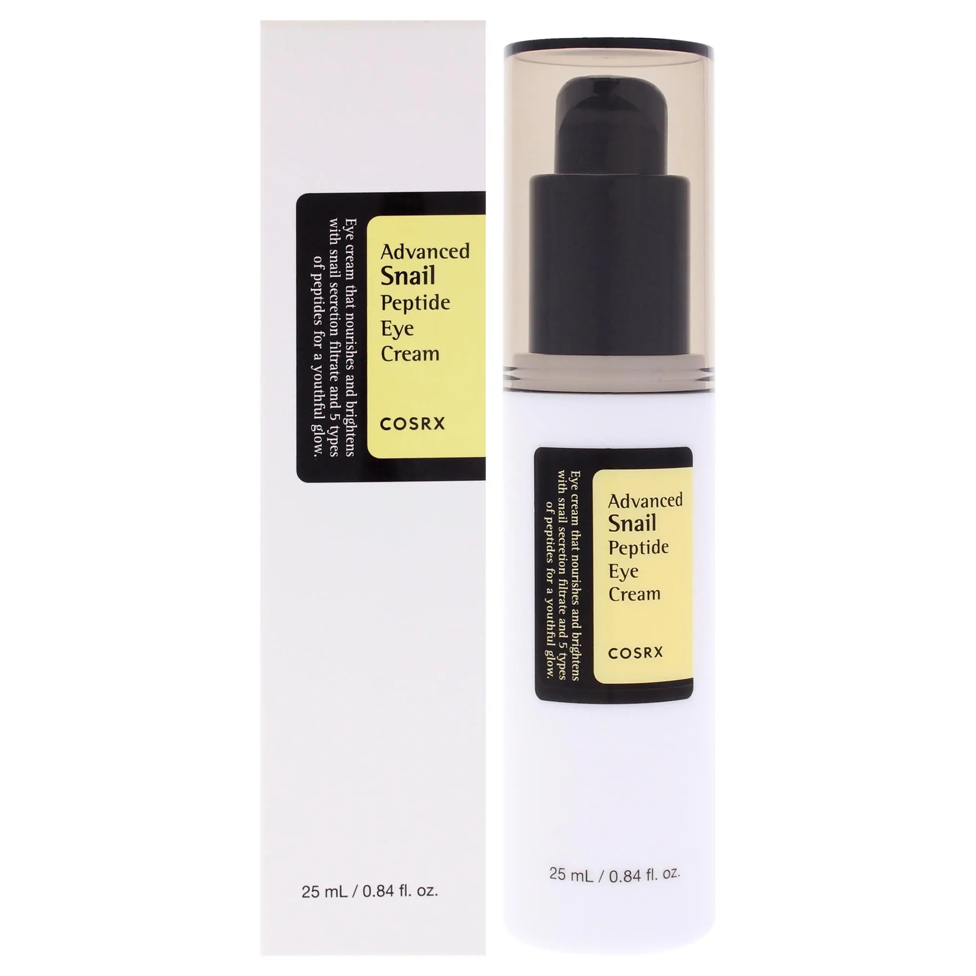 Cosrx Advanced Snail Peptide Eye Cream - Women's 0.84 oz Cream Tube, Single Unit, Apply Daily
