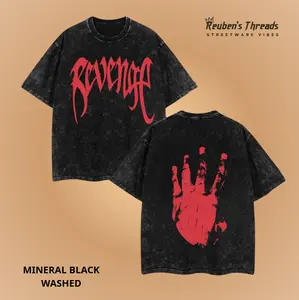 XXXTentacion Revenge Wash T-Shirt, Urban Hip Hop Streetwear Graphic Top