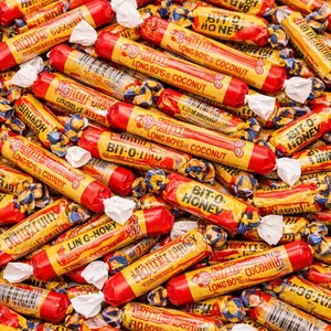 Bit-O-Honey & Long Boys Coconut Mix 1 LB – Retro Chewy Nostalgic Bulk Candy