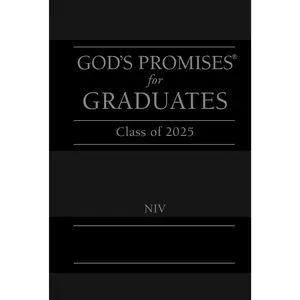 God's Promises for Graduates: Class of 2025 - Black NIV: New International Version (God's Promises®) by Jack Countryman [Hardback Book]