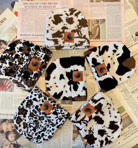 Stylish Cow Print Beanie – A Perfect Balance of Comfort, Warmth, and Trendy Everyday Style