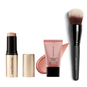 bareMinerals Complexion Rescue Bundle - Skin Tint Stick + Blonzer + Smoothing Face Brush