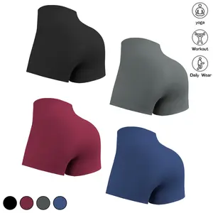 Women’s Yoga High-Waist Tummy Control Compression Shorts — 3-Pack / 7-Pack, Sexy Running Sports Shorts