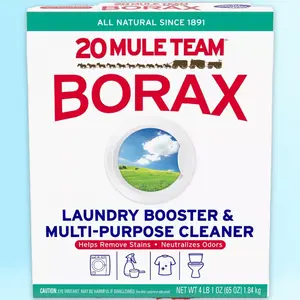 Mule Team Borax All Natural Detergent Booster & Multi-Purpose Household Cleaner - 65oz