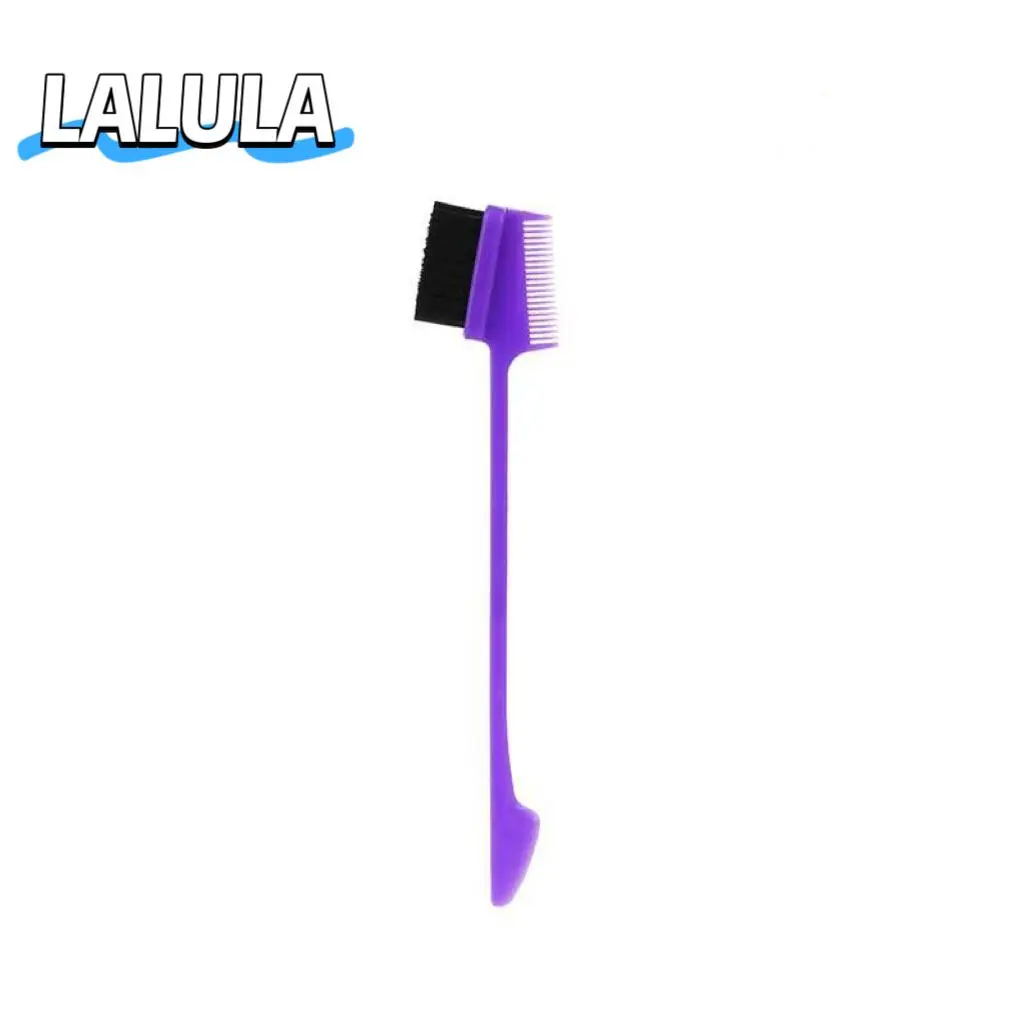 Human Hair Wig Tool 1 Pieces Hair Edge Brush Double Sided Hair Comb Pack Smooth Brush Comb Grooming