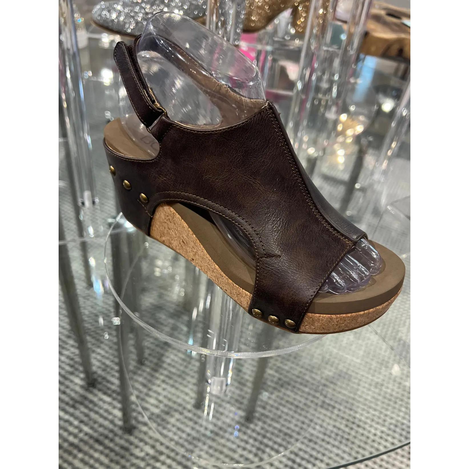 Corkys Chocolate Smooth Carley Wedges