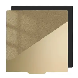 Upgraded 220x220mm Build Plate with Magnetic Sticker, Smooth & Textured 100% Imported Thicker PEI Film Print Bed for Wanhao Duplicator i3/Plus,Anet A6/A8/Anycubic i3 Mega/S/Pro 3D Printer.