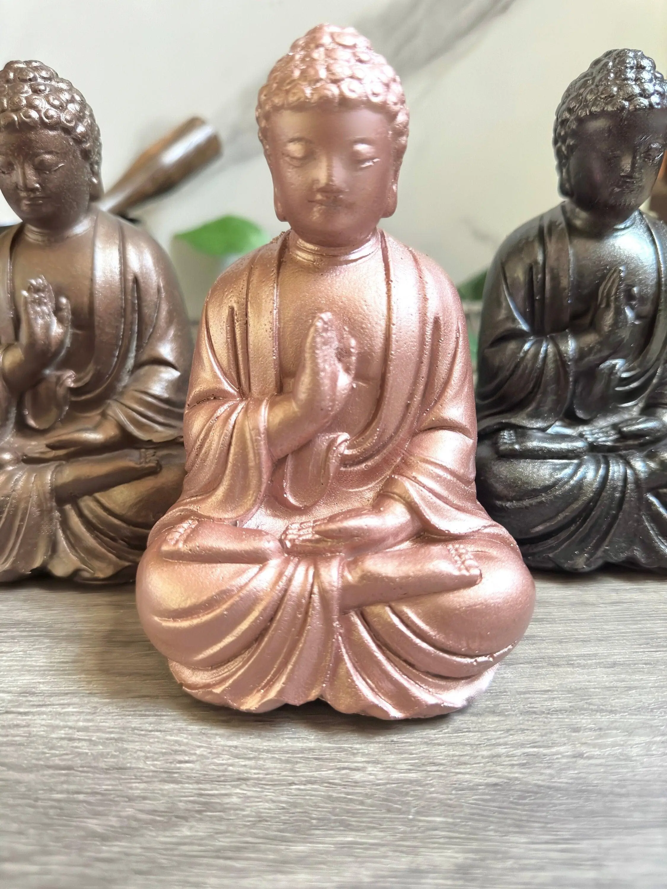 Handmade Buddha Statue, Full Body Meditating Figurine, Chakra Balance, Home & Garden Decor, Home Alter, Self Care Gift