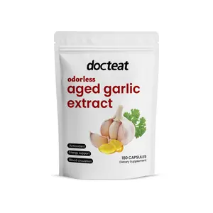 Odorless Aged Garlic Extract Softgels | Supports Immune & Heart Health, Boosts Energy & Antioxidant Power Healthcare Supplement