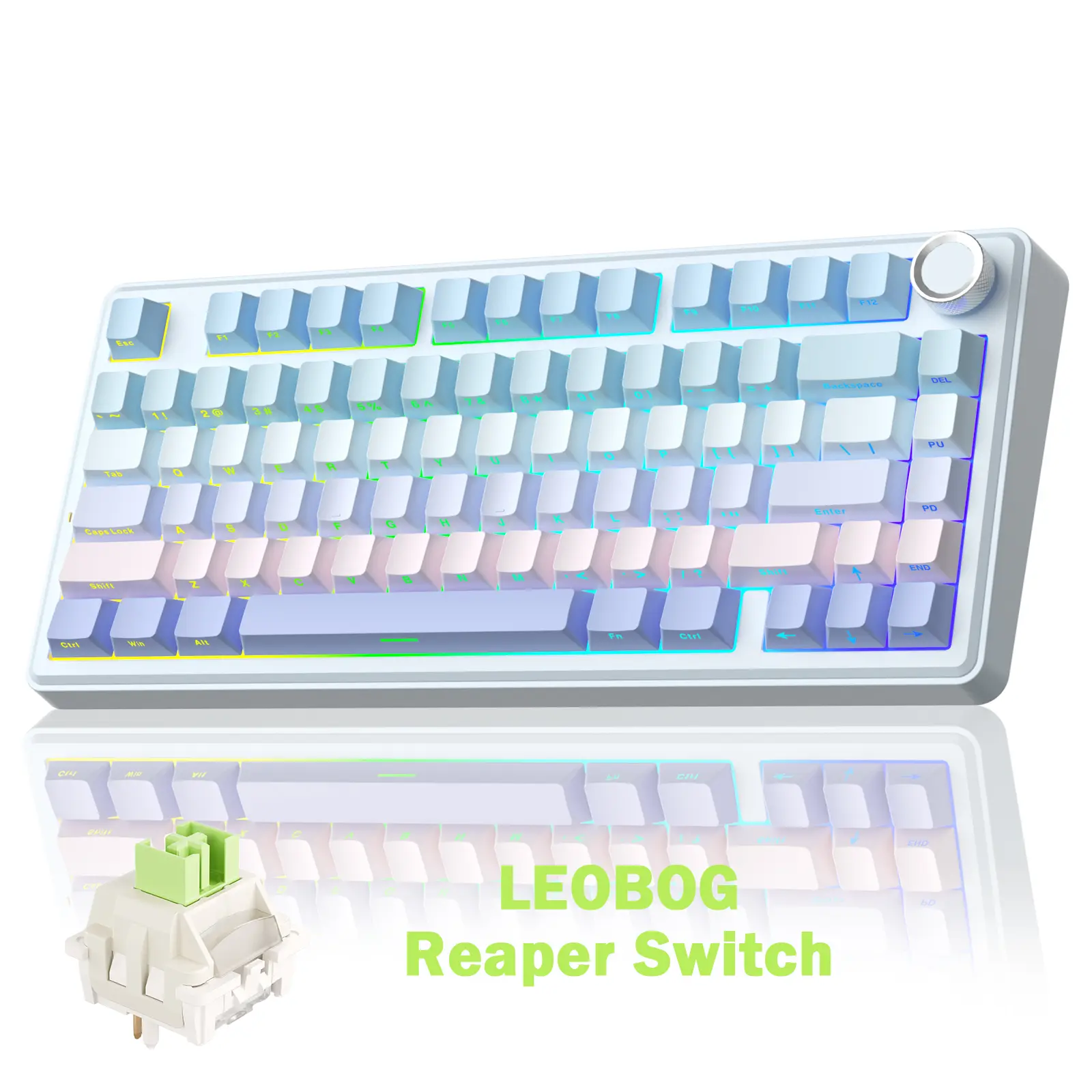 SOLAKAKA A75 Wireless 75% Mechanical Keyboard features hot SOLAKAKA A75 Wireless 75% Mechanical Keyboard features hot