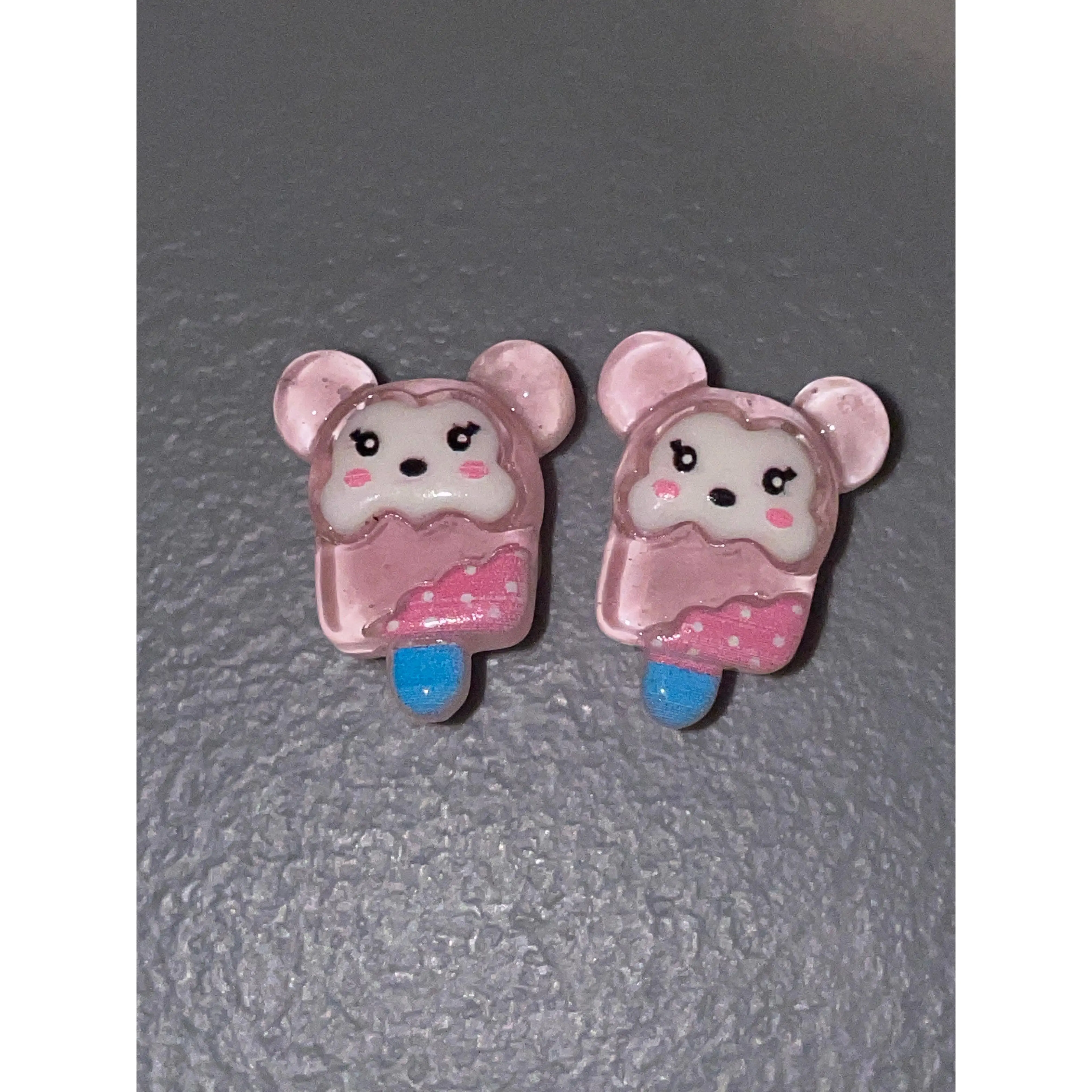 Ice cream pop Croc Charms Pairs