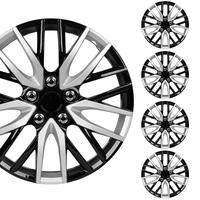Black/chrome 20 Spokes - 16 Inch