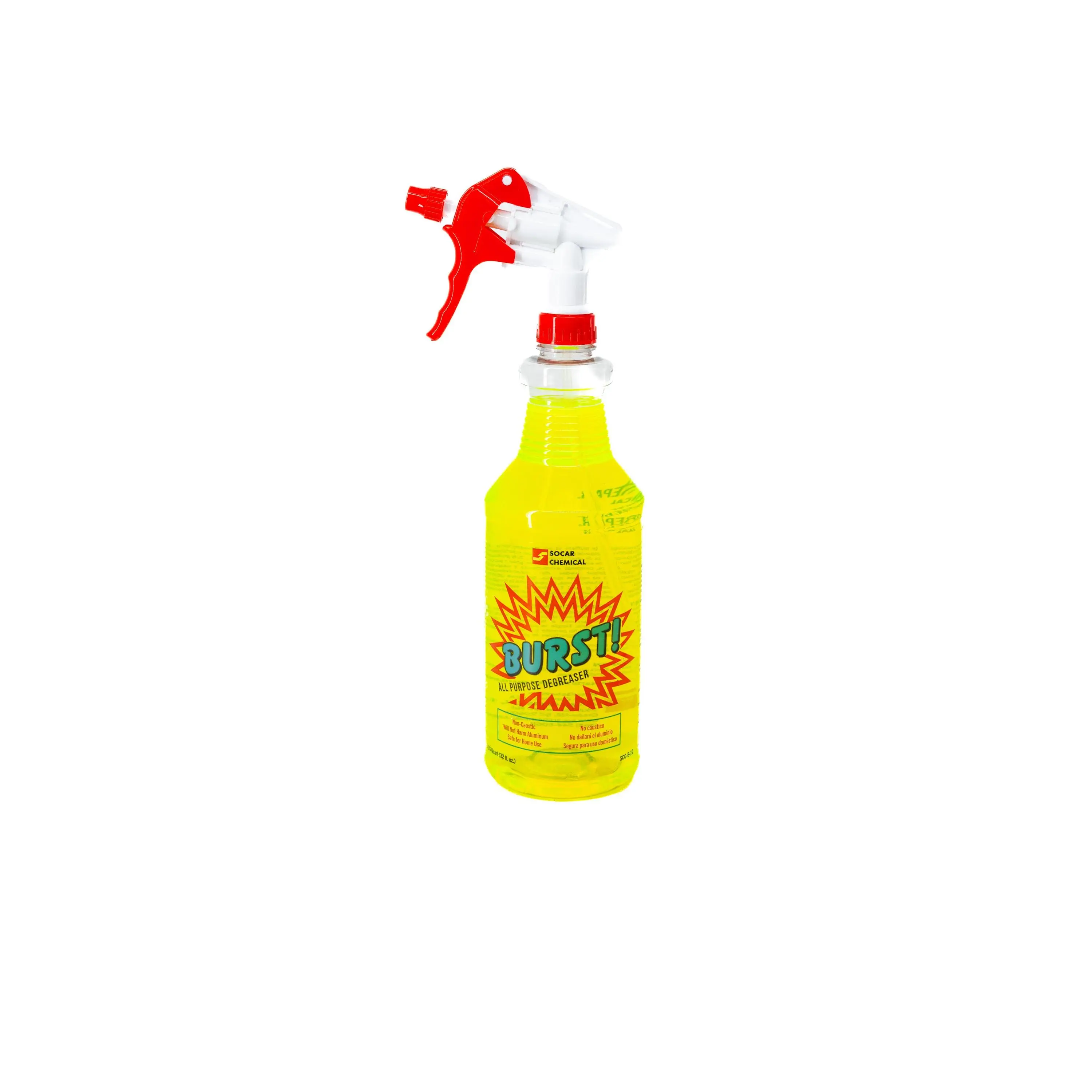 Burst! All-Purpose Household Cleaning Solution - Kitchen Spray Cleaner for Bathroom, Aluminum, Fiberglass, Vinyl, Gutter, Tires, Stoves, Steel (Automotive & Car Maintenance Use)