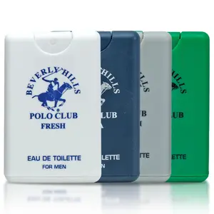 Beverly Hills Polo Club | Men’s 4PC Pocket Spray Collection – Compact Sprays with Bold & Refreshing Scents – Long-Lasting All-Day Fragrance | Ideal for Everyday Use, Travel, or On-the-Go Confidence