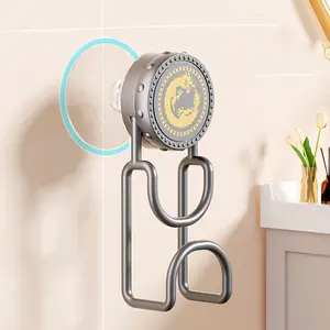 Vacuum Suction Sink Holder Bathroom Basin Hook No Drilling Home Use Toilet Bathtub Hanging Basket Storage Rack