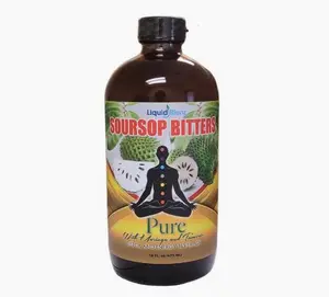 Liquid Blenz Soursop Bitters Detox Energy Beverage with Moringa & Tumeric 16oz - Sports & Energy Drink Perfume