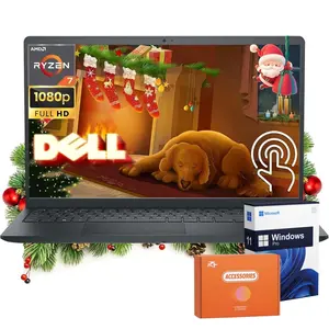 Dell Inspiron 15 3535 Touchscreen Business & Student Laptop Computer, 15.6" FHD Display,16/32GB RAM, 512GB/1TB SSD, Windows 11 Pro, Red Dragon Bundles