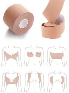Breast Lift Pads & Firming Tape Set, Bra, Breathable Chest Enhancer for A-E Cups, Party Style Fitness Accessories, All Seasons Use