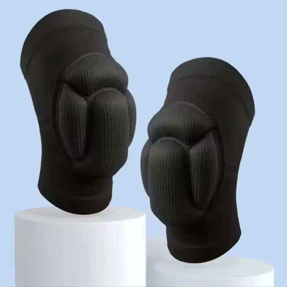 Unisex Thickened EVA Padded Knee Pads, Anti-Collision Shock Absorption Knee Protector for Volleyball, Basketball, Dance, Skateboarding, Running, Gym Workout, Cycling and Multi-Sport Protection, Anti-Injury Protective Gear, Foam-Based Protective Gear