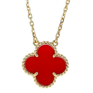 Pre-owned Van Cleef & Arpels Vintage Alhambra Pendant Necklace