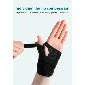 Sports finger guard fixed wrist guard thumb joint tendon sheath strain sheath breathable strap finger guard