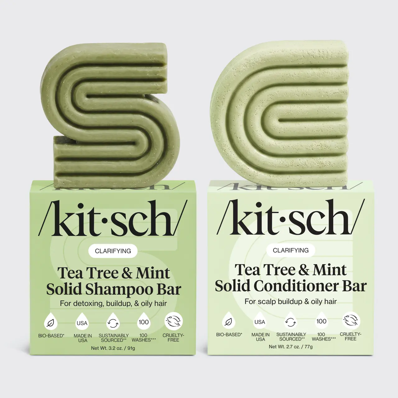 Clarifying Tea Tree & Mint Shampoo + Conditioner Combo Clarifying Tea Tree & Mint Shampoo + Conditioner Combo