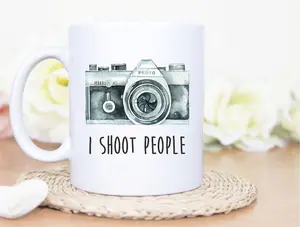 I Shoot People Mug, Custom I Shoot People Mug, Funny Photography Mug, Camera Mug, Photo Mug, Photographer Christmas Gifts, Photography Gifts