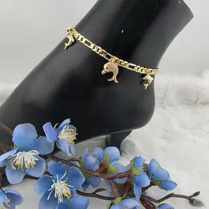Anklets gold plated 14k